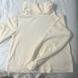 Off white super soft cowl neck sweater